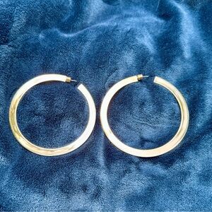 Jenny Bird Large Gold Hoop Earrings